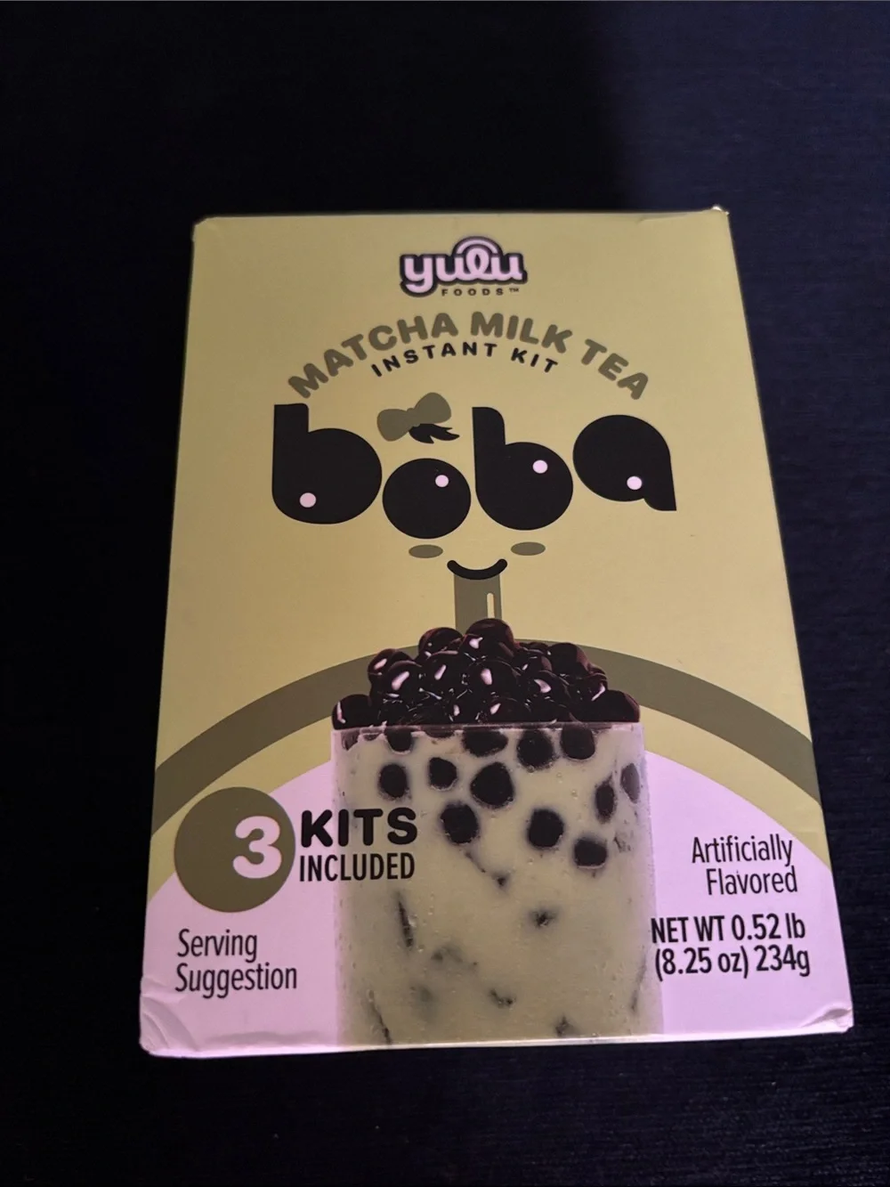 Yulu Foods | Matcha Milk Tea Instant Kit BOBA TEA Matcha Trending 3 KIT Box NWT